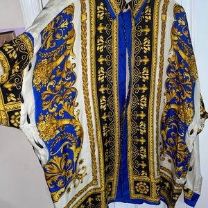 Rare vintage Gianni Versace silk shirt unisex size L